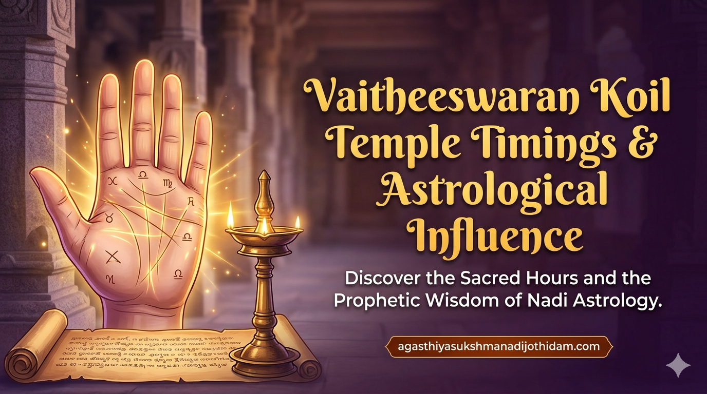 Vaitheeswaran Koil Temple Timing Guide