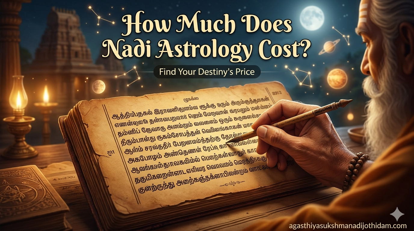 How Much Does Nadi Astrology Cost